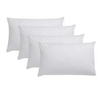 Sleep&Snuggle Hotel Quality Bed Pillows - Luxury Support Hypoallergenic Pillows, Non-Allergenic Polycotton Hollowfibre,Soft & Comfortable,Dust-Mite Resistant, Ideal for All Sleep Positions (Pack of 4)