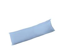 Sleep&Snuggle Long Bolster Pillowcase to Fit Single 36”/ 90cm Body Pillow Neck Support Pregnancy Maternity Orthopaedic Support Comfort and Soft Case - Sky Blue