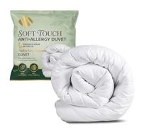 Sleep&Snuggle Luxurious Hollowfibre Anti-Allergy Duvet/Quilt-Superior soft touch Pure poly-cotton casing, Hypoallergenic, Lightweight Duvet (15 Tog, Double)