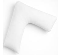 Sleep&Snuggle Pregnancy Pillow For Women Comfort Sleeping Orthopaedic V Shaped Pillow Extra Cushioning Hollowfibre Filling With Polycotton Cover For Back and Neck Support
