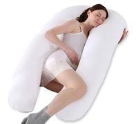 Sleep&Snuggle Pregnancy Pillow - Full Body Support U Shaped Maternity Pillow for Sleeping - Nursing U Shape Pillow - 12 Ft