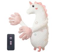 Sleep Soother - Soother Sleep Butt Patter for Electric Animal Shape Toy with Remote, Nursery Decor Startle Prevention for Boys Girls Vibrating Mattress Pad N