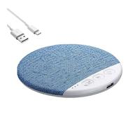 Sleep Sound Machine, Rechargeable Wireless Speaker, Portable White Noise Device, Aesthetic Bedside Tool, Professional Relaxation Gear, Modern Travel Accessories, Compact Unit for Hotel Car