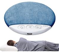 Sleep Speaker Under Pillow,Portable Mini Wireless Bone Conduction Speakers with White Noise & Timer,for Meditation Bed Bedside Home Hotel Dormitory Camping Travelers Sleepers Insomnia
