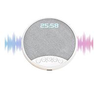 Sleep Speaker Under Pillow,Portable White Noise Headphones with Alarm Clock And Time Display - Flat Under Pillow Speakers | for Men Kids Travel Audio Listening Music Sports Outdoor Indoor Home School