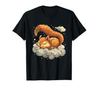 Sleep Squirrel Cute Squirrel Sleeping Cloud Sleepy Animal T-Shirt