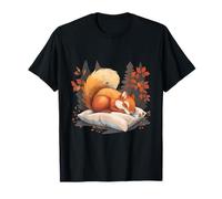 Sleep Squirrel Nature Napping Sleepy Squirrel Sleepy Animal T-Shirt