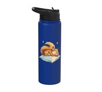 Sleep Squirrel Sleeping Animal Cute Squirrel Sleeping Stainless Steel Insulated Water Bottle