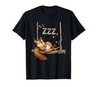 Sleep Squirrel Sleepy Animal Nature Sleepy Squirrel Napping T-Shirt