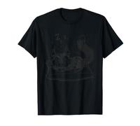 Sleep Squirrel Sleepy Animal Sleepy Squirrel Drawing T-Shirt