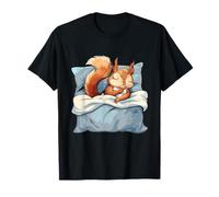 Sleep Squirrel Sleepy Animal Sleepy Squirrel Napping T-Shirt