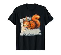 Sleep Squirrel Sleepy Animal Sleepy Squirrel Napping T-Shirt