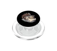 Sleep Squirrel Sleepy Squirrel Napping Sleepy Animal PopSockets PopGrip for MagSafe