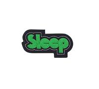 Sleep Stoner Doom Band Green Patch Badge Embroidered Iron on Applique Souvenir Accessory