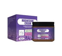 Sleep Support Cream, Magnesium Relaxation Balm, Natural Comfort Moisturizer, Skin-Nourishing Massage Butter, Gentle Application Blend, 60g, Bedtime Leg Cramp Relief