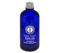Sleep Tight Aromatherapy Bath Oil with Lavender and Roman Chamomile Pure Essential Oils, Jojoba Seed Oil, Sunflower Seed Oil and Natural Vitamin E/Handmade/Natural/Vegan/Cruelty Free