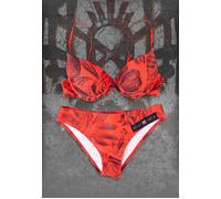 Sleep Token - Black Heart - Bikini - red - XL - 80% Polyester, 20% Elastane XL