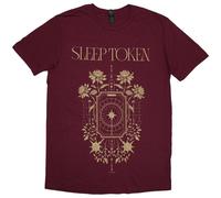 Sleep Token Men's Caramel T-Shirt in Maroon | Size: Medium Sleep Token Maroon M