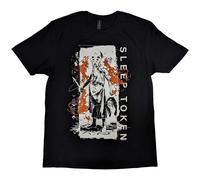 Sleep Token Men's Euclid Cotton T-Shirt in Black | Size: Large Sleep Token Black L