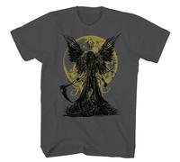 Sleep Token Men's Reaper Angel T-Shirt Gray | Officially Licensed Merchandise, Gray, Medium