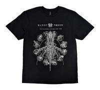 Sleep Token Men's This Place Will Bme Your Tomb Whale T-Shirt in Black | Size: Small Sleep Token Black S