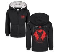 Sleep Token Metal Kids - Red Reaper Angel Kids' hooded jackets black 2 Years
