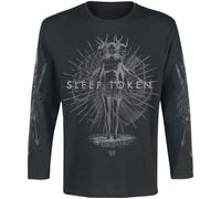 Sleep Token Rain Mineral Long-sleeve Shirt black XXL