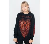 Sleep Token - Red Coral Heart - Longsleeve - black - M - 100% Cotton M