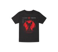 Sleep Token - Red Reaper Angel Kids - T-Shirt - black - 92 - 100% Organic Cotton 92