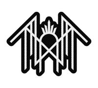 Sleep Token Sigil Band Logo Cut Out Woven Patch One Size