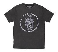 Sleep Token Tomb Text Ring Limited Edition 999 Only Premium Wash T Shirt S Charcoal