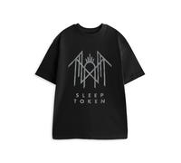 Sleep Token Unisex Black Crystalina Logo Short Sleeved T-Shirt - X-Large