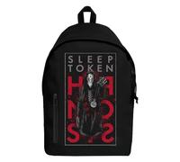 Sleep Token Unisex's Rocksax Graphic Daypack-Hypnosis, Black, One Size
