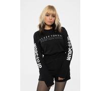 Sleep Token Worship Long Sleeve T-Shirt in Black | Size: Large Sleep Token Black L