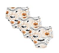 Sleep Training Underwear Halloween Orange Ghosts Pumpkin Trainer