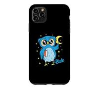 Sleep type Owl nocturnal diligent study Book Case for iPhone 11 Pro Max