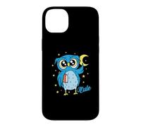Sleep type Owl nocturnal diligent study Book Case for iPhone 14 Plus