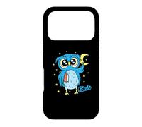 Sleep type Owl nocturnal diligent study Book Case for iPhone 17 Pro