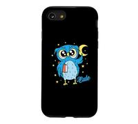 Sleep type Owl nocturnal diligent study Book Case for iPhone SE (2020) / 7/8