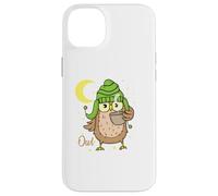 Sleep Type Owl nocturnal Owl Morning Case for iPhone 14 Plus