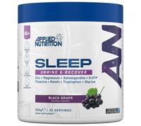 Applied Nutrition Sleep Support for Over 40s | Magnesium, Glycine, L-Theanine, 5-HTP & Adaptogens | Informed Sport - Black Grape (300g - 30 Servings)