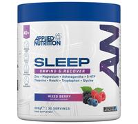 Applied Nutrition Sleep Support for Over 40s | Magnesium, Glycine, L-Theanine, 5-HTP & Adaptogens | Informed Sport - Mixed Berry (300g - 30 Servings)