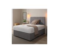 Sleep Warmer Premium Hybrid Mattress 20cm Deep Dual Comfort Fillings Starlight Beds White EU Single