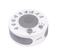Sleep White Noise Machine, 9 Soothing Natural Sounds Therapy for Insomnia, Sleeping Trouble, Seniors, Office Break etc.Rest Easily with Timer Options, USB or Battery Powered-White