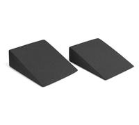 Sleep Wish 11 Degree seat wedge cushion Back Pain Relief pillow Office Chairs Lumbar Support Lower Seat Cushion Posture Correction Memory Foam Pad coccyx support cushion (Black, 36 x 36 x 10 cm)