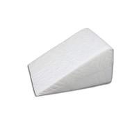 Sleep Wish Large Orthopaedic Wedge Pillow Reduce Snoring Back Neck Leg Pain Heartburn Maternity Pregnancy Support Washable Quilted Cover Adult Pillow Anti Snoring (White, 51 x 46 x 28 cm)