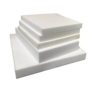 Sleep Wish White Upholstery Foam Chair pads Foam Padding - Premium Quality Foam Cut To Size Furniture Cushion High Density Seat Pads - Renovate your Furniture Now (5 in, 30 x 30 in)
