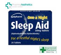 SleepAid One a Night tablets (20) Sleeping tablets MAX 1 PER ORDER.
