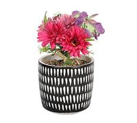 Sleepdown Halo Artificial Faux Flowers Floral Mark Making Pot for Home Office Bathroom Decor Indoor Decoration Aesthetics, Medium