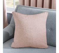 Sleepdown Linen Look Filled Cushion 45cm x 45cm Blush Pink 5056242838258